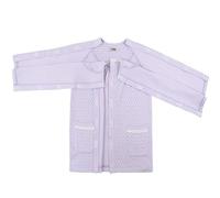 XUOUP Vêtements De Soins Aux Patients, Facile À Enfiler Et À Retirer Grâce À Une Fermeture Auto-agrippante, pour Handicapes/Fracture/Patients Alités/Patients Âgés/Chirurgie