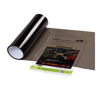XUPHINX Autocollant léger pour Voiture, Auto-adhésif Autocollant léger pour Voiture Feuille de Film de Vinyle teinté de Phare de feu antibrouillard fumée, Gris, 30x60cm