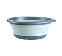 XUQEAYWD Bassine Pliable, 26x17cm Bassine Retractable, Sceau Retractable, Bol À Vaisselle Rond Pliable, Légers Et Portables, pour Salle De Bains, Cuisine, Camping, pour Laver Les Légumes, Vêtement
