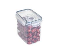 XUQEAYWD Boîtes de conservation avec couvercle hermétique, 15,5 x 11 x 15 cm, pour la cuisine, avec couvercle, pour riz, céréales, pâtes, sucre et ingrédients de pâtisserie, boîtes de conservation