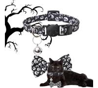 XUQEAYWD Collier pour animaux de compagnie avec cloche - Colliers anti-mouches effrayants pour animaux de compagnie, fournitures pour animaux de compagnie pour les activités intérieures à la maison