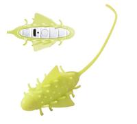 XUQEAYWD Jouet stimulant pour chat - Jouet électrique pour le mouvement des chatons - Jouet réaliste rechargeable pour simuler la chasse contre l'ennui et favoriser