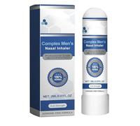 XUQEAYWD Stick d'inhalation ergonomique pour sinus nasaux, sensation rafraîchissante, inhalateur nasal sinusoïdal pour la conduite, les voyages d'affaires, les trajets de travail, l'entraînement et