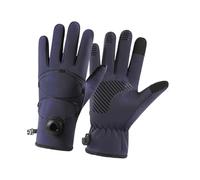 XuQiZZpp 1 paire de gants de neige ergonomiques avec doublure en polaire chaude, capacité d'écran tactile, design antidérapant, gants de ski unisexes chauds pour le ski en plein air