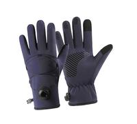 XuQiZZpp 1 paire de gants de neige ergonomiques avec doublure en polaire chaude, capacité d'écran tactile, design antidérapant, gants de ski unisexes chauds pour le ski en plein air