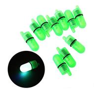 XuQiZZpp Alarme de pêche électronique LED pour pêche de nuit pour rappel intelligent alerte poisson double base sensible lumière indicateur d'alarme