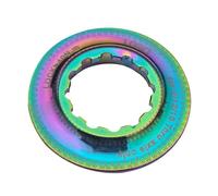 XuQiZZpp Alliage d'aluminium Centerlock Couvercle de frein à disque Durabilité Outil de verrouillage de disque de vélo pour vélo