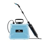 XuQiZZpp Arroseur électrique réglable alimenté par batterie rechargeable étanche et rétractable pour jardinage intérieur ou extérieur haute pression