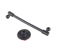 XuQiZZpp Base de montage adhésive antidérapante robuste de 17 mm pour smartphone, tablette, tableau de bord, bureau, mur, salle de sport