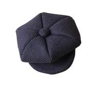 XuQiZZpp Bérets Chapeau pour animal domestique respirant réglable avec cordons de serrage Design octogonal pour petites races et chats Halloween Déguisement