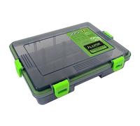 XuQiZZpp Boîte à outils de pêche transparente pour appâts - Boîte à outils portable pour appâts - Boîte d'accessoires de pêche pour adultes en eau salée et eau douce