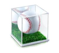 XuQiZZpp Boîte de présentation supplémentaire pour sphères de golf avec construction quadrilatérale solide en polyacrylate transparent pour les reliques sportives