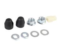 XuQiZZpp Bouchons à vis pour tiges de 12 mm et 14 mm - Rondelles / entretoises / cache-écrous de vélos électriques - Moyeux de vélos - Rondelles avant