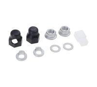 XuQiZZpp Bouchons à vis pour tiges de 12 mm et 14 mm - Rondelles / entretoises / cache-écrous de vélos électriques - Moyeux de vélos - Rondelles avant