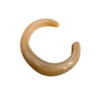 XuQiZZpp Bracelet minimaliste en résine translucide - Couleur douce - Art floral - Bijoux portables pour occasions spéciales