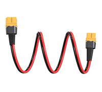 XuQiZZpp Câble d'extension XT60 femelle vers femelle - Cordon de remplacement pour batterie à distance - Accessoires de panneau solaire