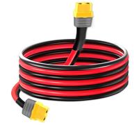 XuQiZZpp Câble d'extension XT60 femelle vers femelle - Cordon de remplacement pour batterie à distance - Accessoires de panneau solaire