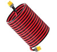 XuQiZZpp Câble d'extension XT60 femelle vers femelle - Cordon de remplacement pour batterie à distance - Accessoires de panneau solaire