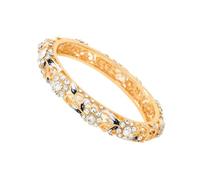 XuQiZZpp Chaîne de poignet polyvalente en alliage de zinc avec strass ajourés pour l'option de style, taille unique, Comme décrit