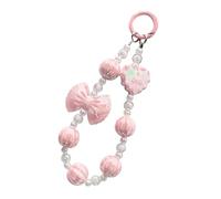 XuQiZZpp Chaîne de téléphone perlée Faite à la Main, Pendentif, lanière de téléphone Portable, Porte-clés Tendance, Bijoux pour Femmes, Charme de téléphone pour Filles
