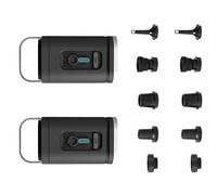 XuQiZZpp Compresseur d'air rechargeable à haute efficacité - Double mode - Système de dégonflage avec design portable - Utilisation à domicile et en voyage