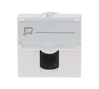 XuQiZZpp Connecteurs Keystone Cat6 RJ45 Profil Ethernet mural vers le bas Cat5e Keystone Module Connecteur pour plaque murale Adaptateur prise vers câble USB Prise de sortie pour câble de casque