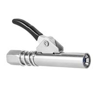 XuQiZZpp Coupleur de graisse 10 000 PSI NPT I/8 Outil sans fuite Robuste Rapide Poignée unique Buse d'injecteur d'huile en acier inoxydable Verrouillage haute pression Lubrification pneumatique en