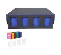 XuQiZZpp Decks Box Quartuple Boîte de rangement pour cartes à collectionner