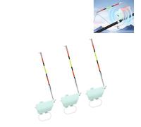 XuQiZZpp Détection de Pointe de Canne à sensibilité, alertes de morsures de Flotteur de pêche de Nuit de Remplacement, alertes de morsures pour Alarme sonore LED, Alerte élevée avec indicateurs