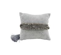 XuQiZZpp Élégant pampilles en verre perlé - Tendance - Texture en verre - Convient pour les femmes au quotidien, taille unique, Comme décrit