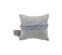 XuQiZZpp Élégant pampilles en verre perlé - Tendance - Texture en verre - Convient pour les femmes au quotidien, taille unique, Comme décrit
