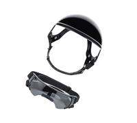 XuQiZZpp Ensemble de lunettes de protection et lunettes de soleil réglables pour animaux de compagnie actifs activités de plein air pour petites races