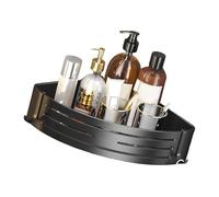 XuQiZZpp Étagère murale en alliage d'aluminium avec 2 crochets pour salle de bain