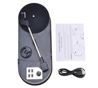 XuQiZZpp EZCAP613P Convertisseur de platine pour tourne-disque vers MP3 avec plusieurs vitesses et convertisseur de musique classique intégré