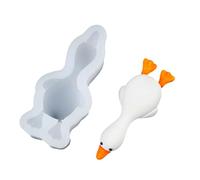 XuQiZZpp Forme de canard en silicone sûr pour la préparation de mousses et de gâteaux, facile à nettoyer, passe au lave-vaisselle, parfait pour la maison