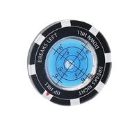 XuQiZZpp Golfs Green Reader Marqueurs de balle double face Niveaux de précision élevée Aide à la lecture pour un lancer précis avec niveaux à bulle