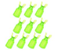 XuQiZZpp Lot de 10 couvertures de leurres de pêche portables en forme de calamar