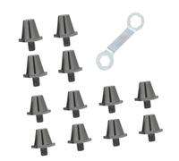XuQiZZpp Lot de 12 crampons de rechange pour chaussures de football professionnels en aluminium