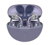 XuQiZZpp Lot de 2 boucles de diamètre pour écouteurs décoratifs en métal - Accessoires pour écouteurs portables