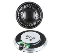 XuQiZZpp Lot de 2 haut-parleurs interphone avec petit aimant interne pour projets auditifs 1 W 28 mm de diamètre 8 Ohm