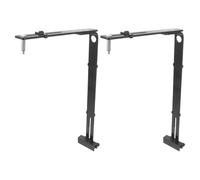 XuQiZZpp Lot de 2 supports de lumière d'aquarium en aluminium réglables en hauteur pour éclairage LED et support de lumière d'aquarium de stabilité