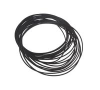 XuQiZZpp Lot de 20 courroies carrées pour machine à cassettes mixtes 1 mm pour enregistreur DVD disque disque pour appareils électroniques