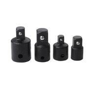 XuQiZZpp Lot de 4 adaptateurs réducteurs de douilles 1/2", 3/8", 1/4", outil de conversion pour travaux de mécanicien professionnel