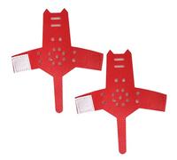 XuQiZZpp Lot de 5 lampes d'avertissement LED pour camping en plein air - Guirlandes de protection pour vélo - Lampes suspendues pour camping en plein air