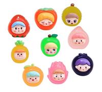 XuQiZZpp Lot de 9 bijoux tendance pour fille - Décoration de sac à dos et porte-clés - Breloque élégante pour sac à dos