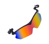 XuQiZZpp Lunettes de soleil polarisées à clipser pour la pêche, le vélo, les activités en plein air, chapeau de sport, lunettes de soleil faciles à utiliser