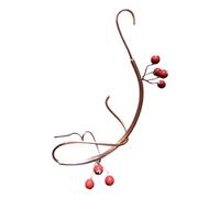 XuQiZZpp Mangeoire élégante en métal en forme de papillon avec hamac pour contenir des fruits pour inviter des papillons Décoration de jardin en plein air