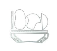 XuQiZZpp Matrices de découpe en métal 3D pour fabrication de cartes et loisirs créatifs