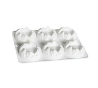 XuQiZZpp Moule de cuisson en silicone de qualité alimentaire pour dessert français et cupcakes, mousses à gâteau, chocolat, accessoires de cuisson
