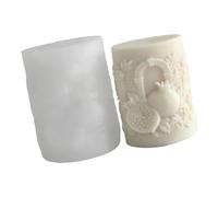 XuQiZZpp Moule en silicone en forme de grenade en forme de fruit pour la fabrication de bougies, savons, chocolats et moulages en résine